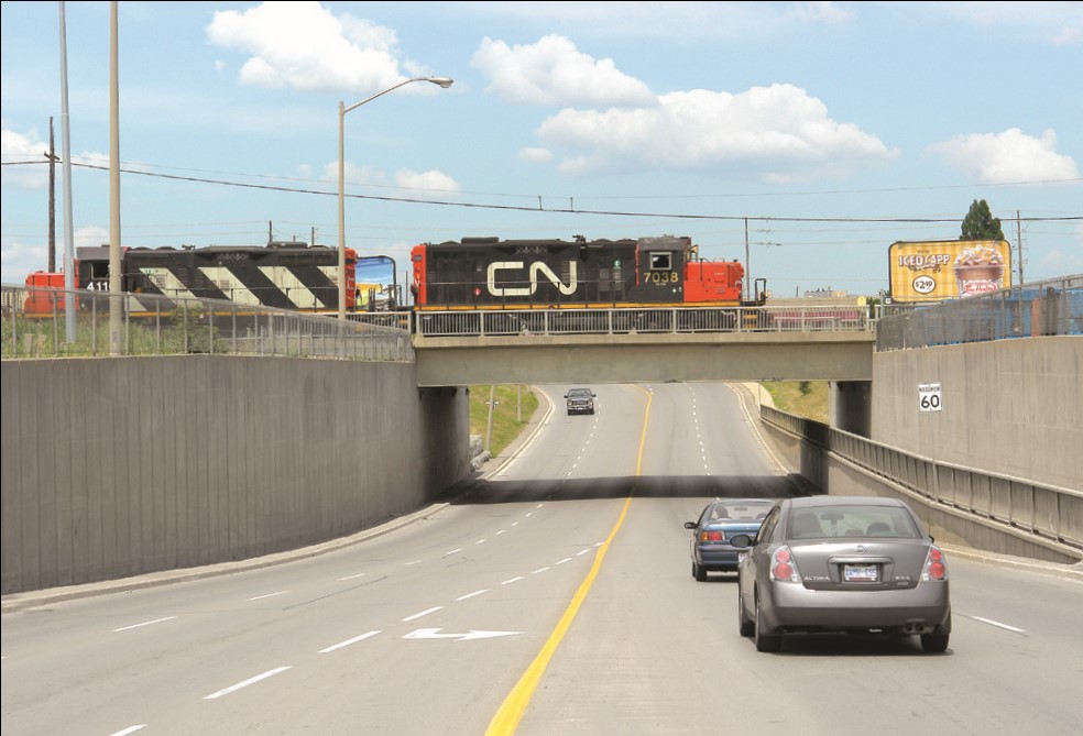 Rutherford Road-CN Rail Grade Separation - Chisholm Fleming And Associates